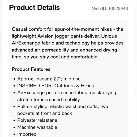 Marmot Avision Jogger Pants Stretch with Pockets Olive Green Women's Size L - Picture 3 of 10